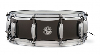 S1-0514 Gretsch Full Range 5x14" Metal Snare Drum, Black Nickel