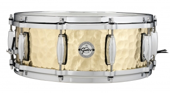 S1-0514 Gretsch Full Range 5x14" Metal Snare Drum, Hammered Brass