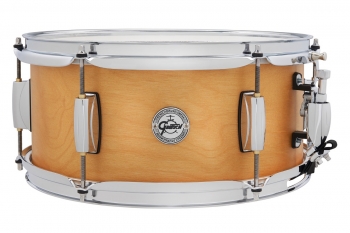 S1-0613 Gretsch Full Range 6x13 Birch Snare Drum, Satin Classic Natural