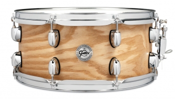S1-6514 Gretsch Full Range 6.5x14" Wood Snare Drum, Satin Natural