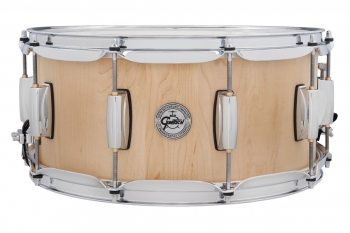 S1-6514 Gretsch Full Range 6.5x14 Maple Snare Drum, Satin Natural