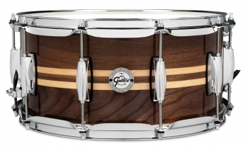 S1-6514W Gretsch Full Range 6.5x14" Wood Snare Drum, Walnut
