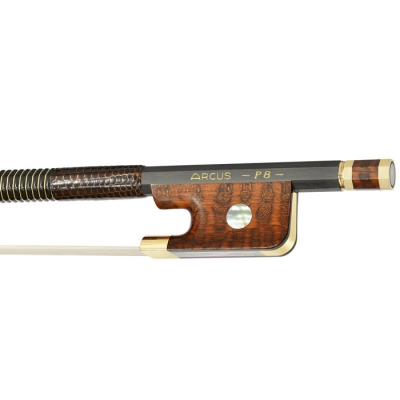 Arcus Viola Bow, P8, Gold, Octagonal