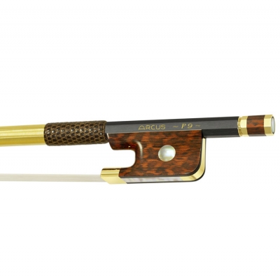 Arcus Viola Bow, P9, Gold, Octagonal