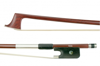 GEWA Wood-Design Carbon Viola Bow, Full-Lined Nickel, 4/4