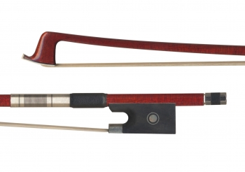 GEWA Carbon-Pernambuco Hybrid Violin Bow, Full-Lined Nickel, 4/4