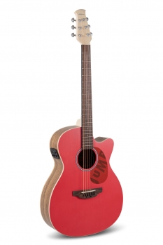 Applause Jump OM Cutway Electric, Lipstick