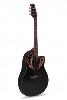 Ovation Celebrity Elite E-Acoustic Guitar CE44-5, Black