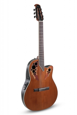 Ovation Celebrity Elite E-Acoustic Classic Guitar CE44C-4A, Natural Gloss