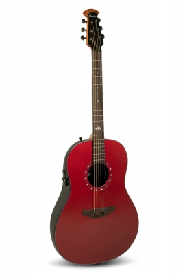 Ovation Ultra E-Acoustic Guitar 1516VRM, Vampira Red