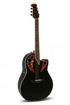 Ovation Pro Series Standard Elite E-Acoustic Guitar 2778AX-5, Black