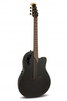 Ovation Pro Series Elite TX E-Acoustic Guitar 1868TX-5, Black Textured