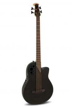 Ovation Pro Series Elite TX E-Acoustic Bass B778TX-5, Black Textured