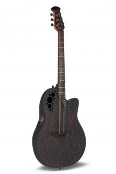 Ovation Pro Series Gus G. Signature 1868-GUS-G, Black