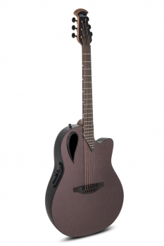 Adamas E-Acoustic Guitar MD80-2R-G, Red Glow Woven Texture