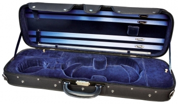 GEWAPURE Violin Case, CVK03, 4/4, Black/Dark Blue