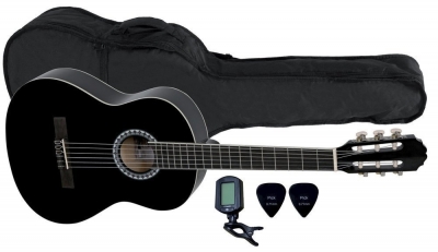 GEWA Basic Classical Guitar Set 4/4 Black