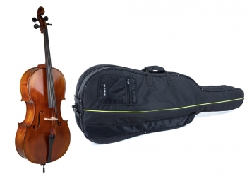 GEWA Cello, L&#039;Apprenti VC1 Antique, 4/4, Setup with Aurora, Bag