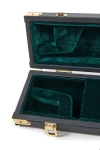 GEWA Bow Case, Maestro, 2 German/French Basses, ~81cm, Black/Green - - alt view 5