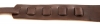 Ovation Guitar Premium Leather Strap Signature Leaf Chocolate - - alt view 4