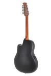 Applause E-Acoustic Guitar AB2412-5S, Black Satin, 12-String - - alt view 2