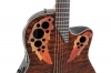 Ovation Celebrity Elite Plus E-Acoustic Guitar CE44P-TGE, Dark Tiger Eye - - alt view 3