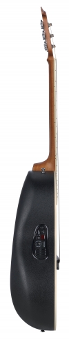 Ovation Pro Series Standard Balladeer E-Acoustic Guitar 2771AX-5, Black - - alt view 1