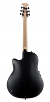 Ovation Pro Series Elite TX E-Acoustic Guitar 1868TX-5, Black Textured - - alt view 2