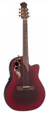 Adamas I E-Acoustic Guitar 2087GT-2, Reverse Red Burst w/case - - alt view 2