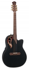 Adamas I E-Acoustic Guitar 2087GT-5, Black w/case - - alt view 2