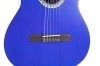 GEWA Basic Classical Guitar 3/4 Transparent Blue - - alt view 4