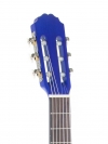 GEWA Basic Classical Guitar 3/4 Transparent Blue - - alt view 5