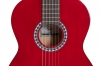 GEWA Basic Classical Guitar 4/4 Transparent Red - - alt view 4