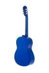 GEWA Basic Classical Guitar 4/4 Transparent Blue - - alt view 1