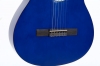 GEWA Basic Classical Guitar 4/4 Transparent Blue - - alt view 3