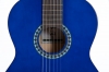 GEWA Basic Classical Guitar 4/4 Transparent Blue - - alt view 4