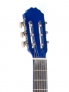 GEWA Basic Classical Guitar 4/4 Transparent Blue - - alt view 5
