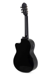 GEWA Student E-Acoustic Classical Guitar 4/4 Black - - alt view 1