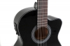 GEWA Student E-Acoustic Classical Guitar 4/4 Black - - alt view 2