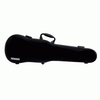 GEWA Violin Case, Air 1.7, Shaped, 4/4, Black/Black, High Gloss, w/Subway Handle