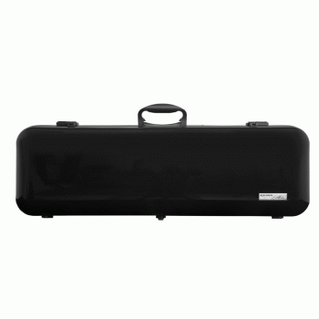GEWA Violin Case, Air 2.1, Oblong, 4/4, Black/Black, High Gloss, w/Subway Handle