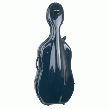 GEWA Cello Case, Idea Vario Plus, Fiberglass, Large 4/4, Dark Blue/Blue
