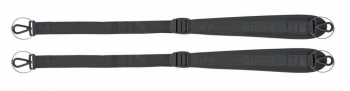 Rucksack Strap Pair, 30mm (1 3/16&quot;) Wide, 56-96cm (22-37 13/16&quot;) Long, Hard Metal Snaps w/Loop