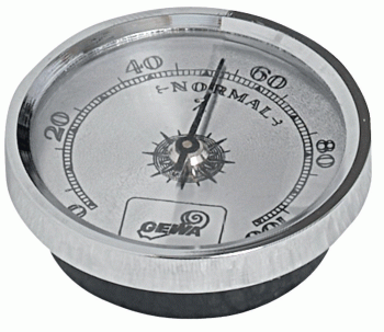 Replacement Hygrometer Analog Silver