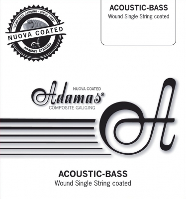 Adamas Acoustic Bass String SinglesNuova coated phosphor bronze.045w/1.14mm