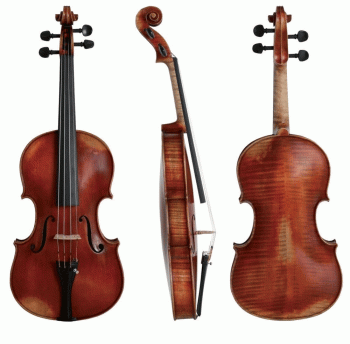 GEWA Viola, Walther 11, Prag Antique, 16, Setup