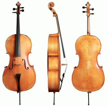 GEWA Cello, Walther 11, 4/4, Berlin Antique, Setup