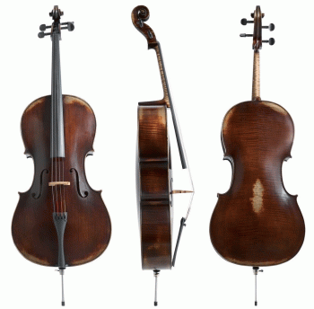 GEWA Cello, Walther 11, 4/4, Paris Antique, Setup