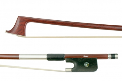 GEWA Wood-Design Carbon Viola Bow, Full-Lined Nickel, 3/4