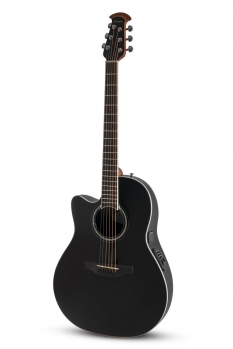 Ovation Celebrity Traditional E-Acoustic Guitar CS24L-5G, Black, Lefty